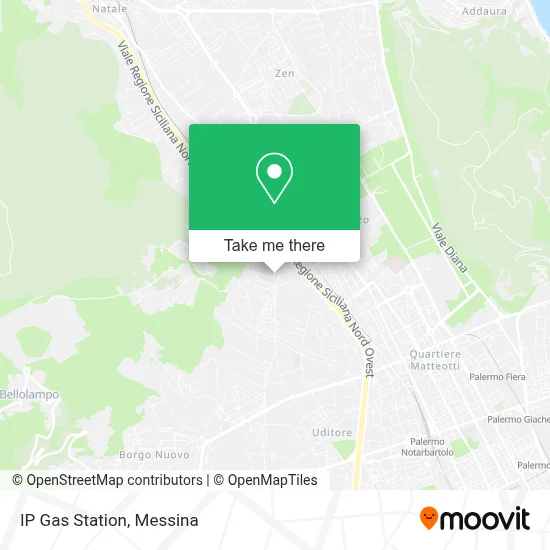 IP Gas Station map