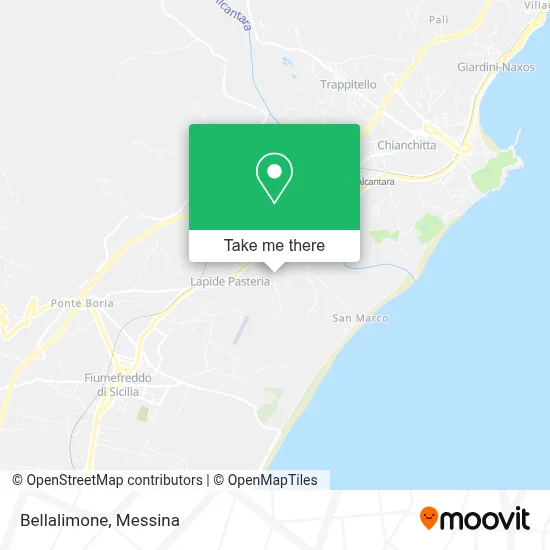 Bellalimone map