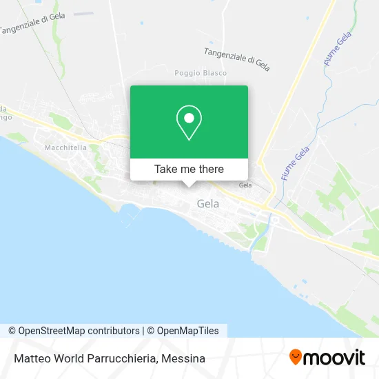 Matteo World Parrucchieria map