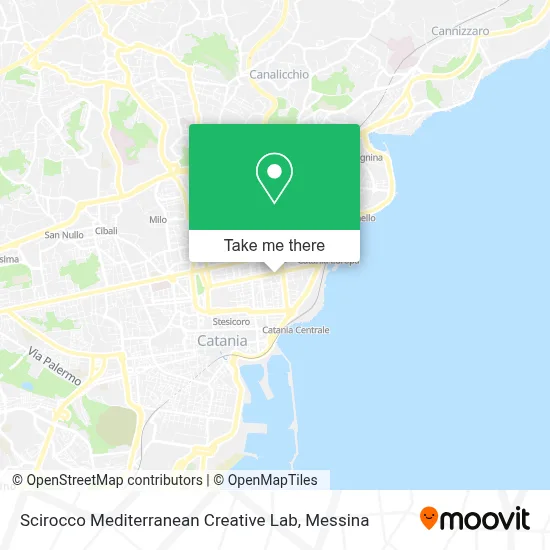 Scirocco Mediterranean Creative Lab map