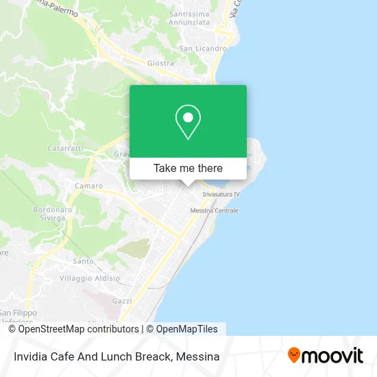 Invidia Cafe And Lunch Breack map