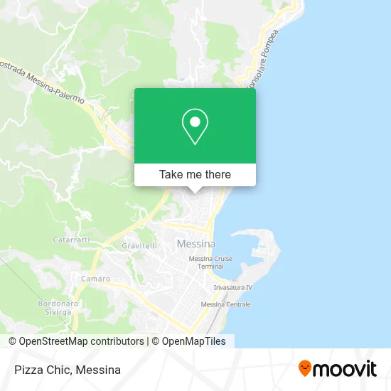 Pizza Chic map
