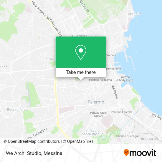 We Arch. Studio map