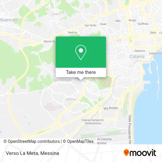 Verso La Meta map