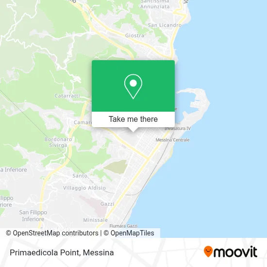 Primaedicola Point map