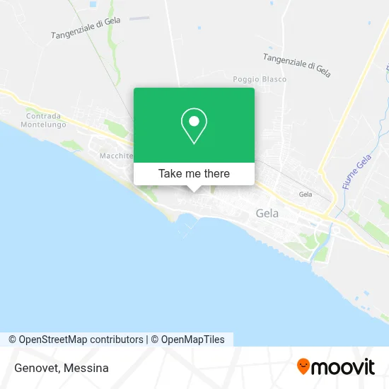 Genovet map