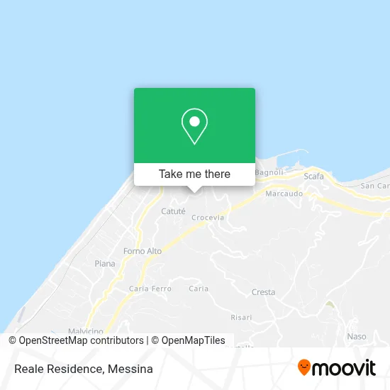 Reale Residence map