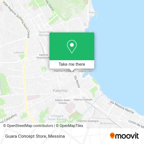 Guara Concept Store map