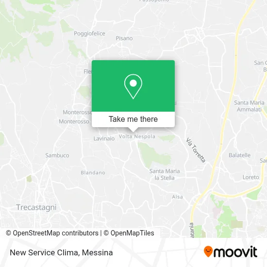 New Service Clima map