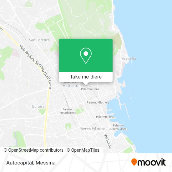 Autocapital map