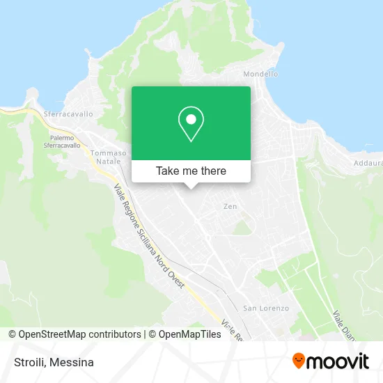 Stroili map