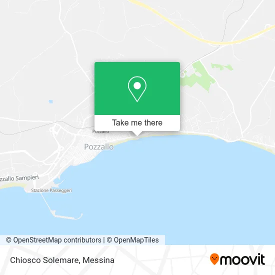 Chiosco Solemare map