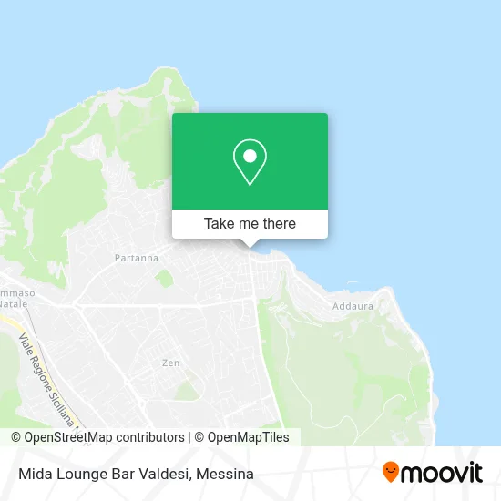 Mida Lounge Bar Valdesi map
