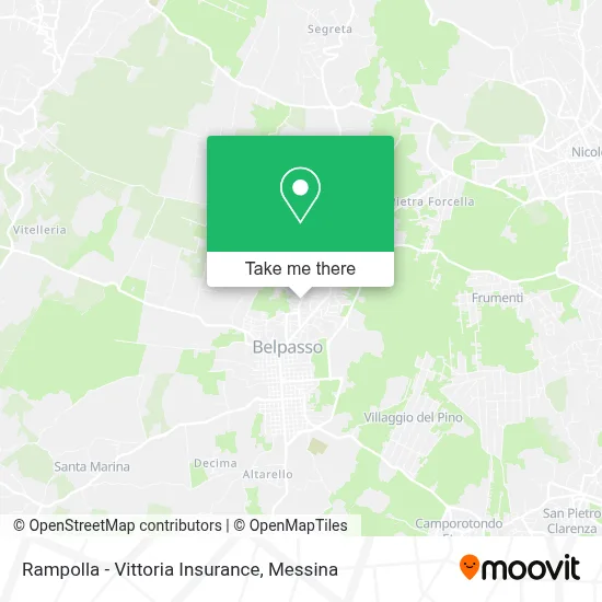 Rampolla - Vittoria Insurance map