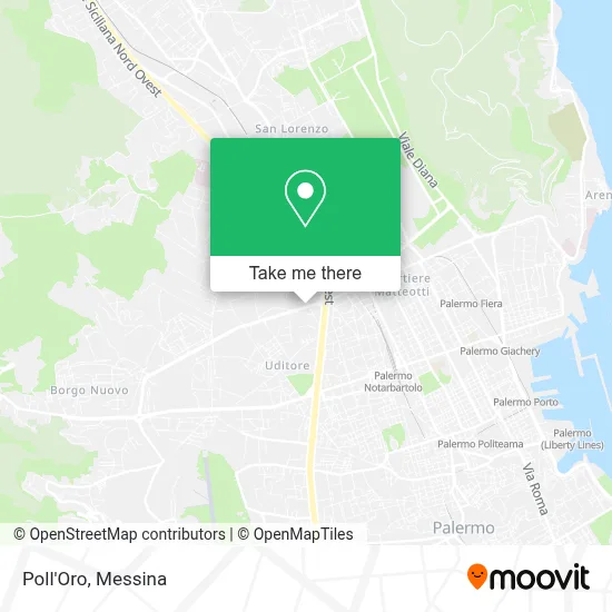 Poll'Oro map
