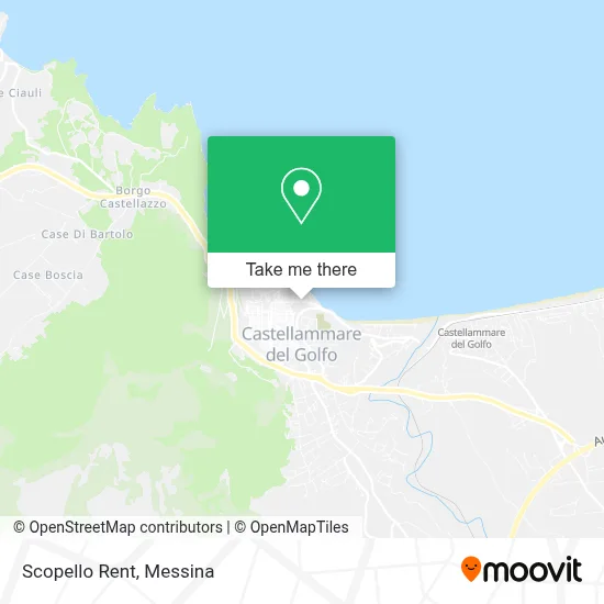 Scopello Rent map