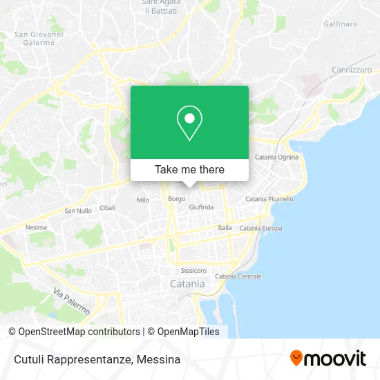 Cutuli Rappresentanze map