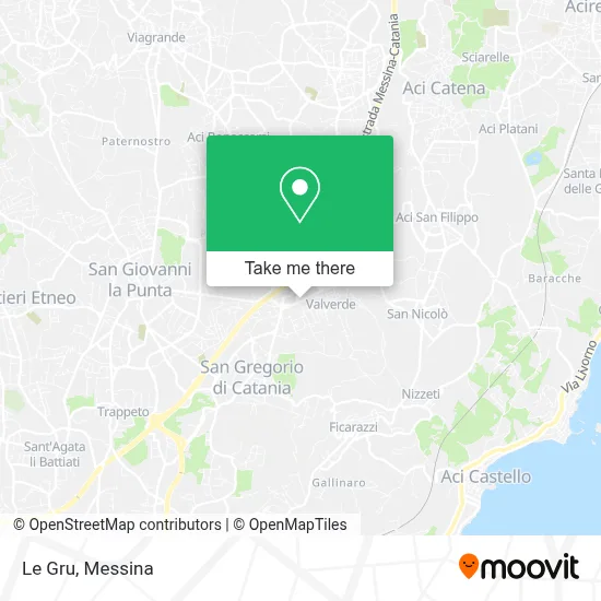 Le Gru map