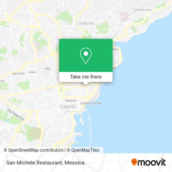 San Michele Restaurant map