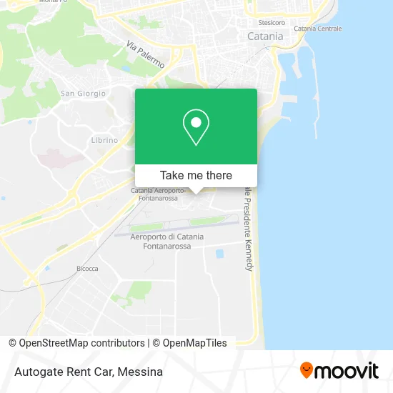 Autogate Rent Car map