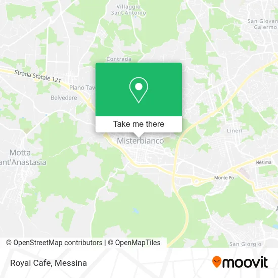Royal Cafe map