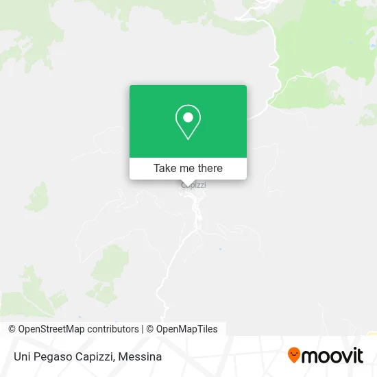 Uni Pegaso Capizzi map