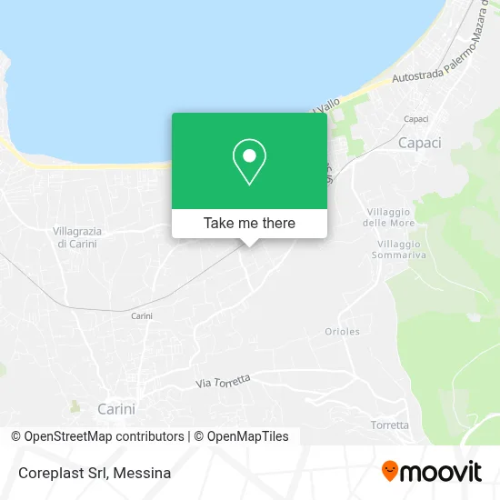 Coreplast Srl map