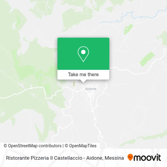 Ristorante Pizzeria Il Castellaccio - Aidone map