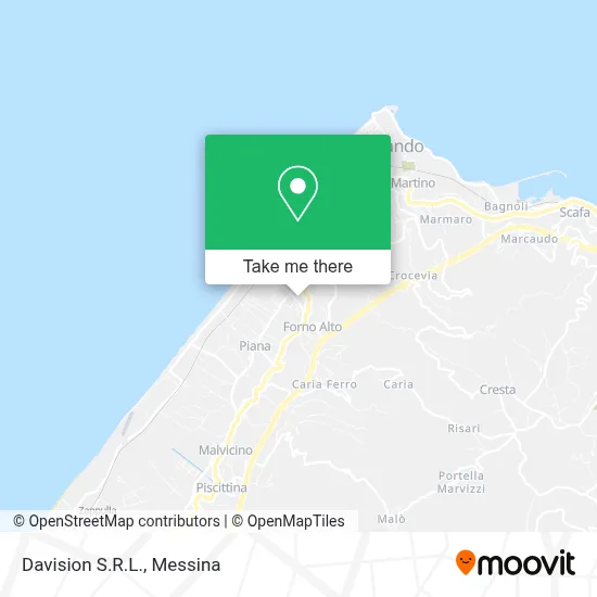 Davision S.R.L. map