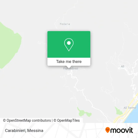 Carabinieri map