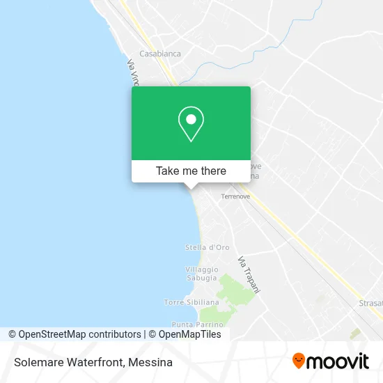 Solemare Waterfront map
