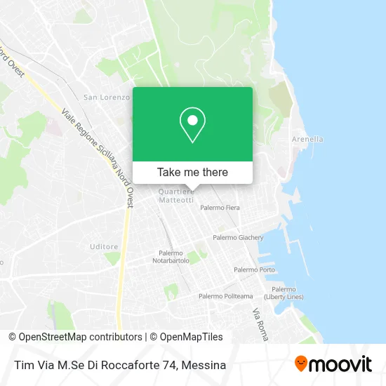 Tim Via M.Se Di Roccaforte 74 map