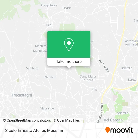 Siculo Ernesto Atelier map
