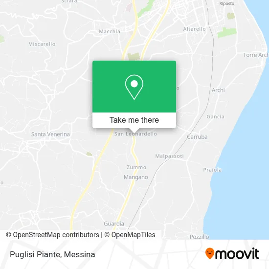 Puglisi Piante map