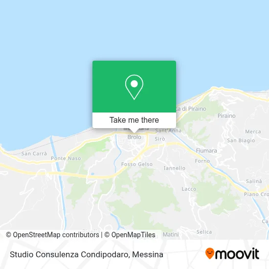 Studio Consulenza Condipodaro map