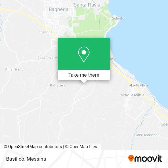 Basilicó map