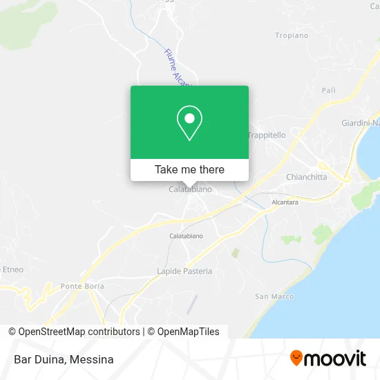 Bar Duina map