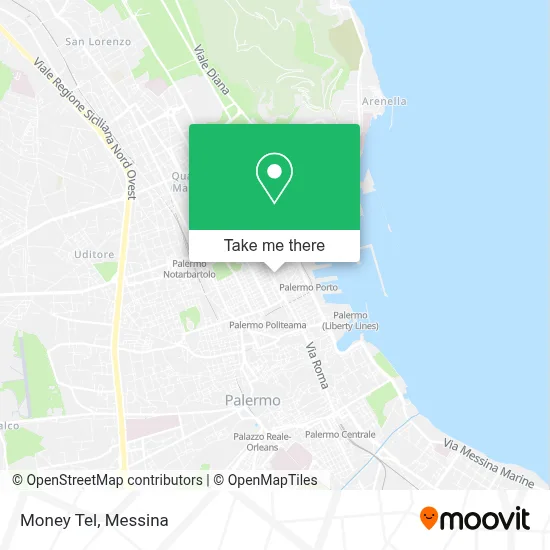 Money Tel map