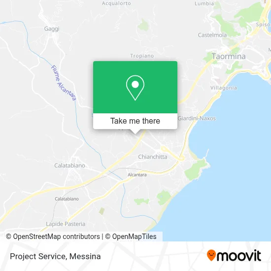 Project Service map