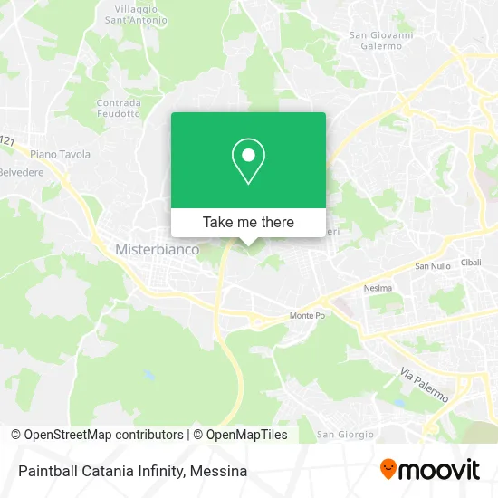 Paintball Catania Infinity map