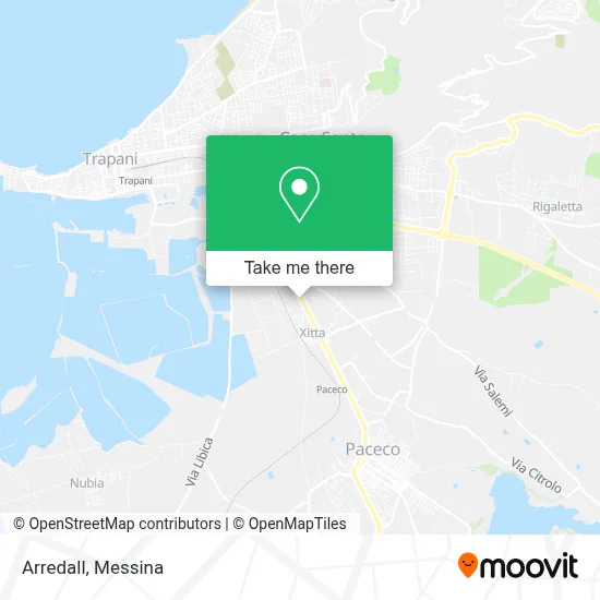 Arredall map