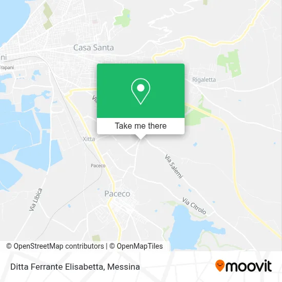 Ditta Ferrante Elisabetta map