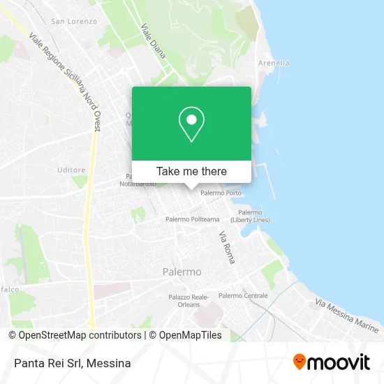 Panta Rei Srl map