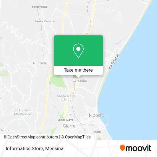 Informatics Store map