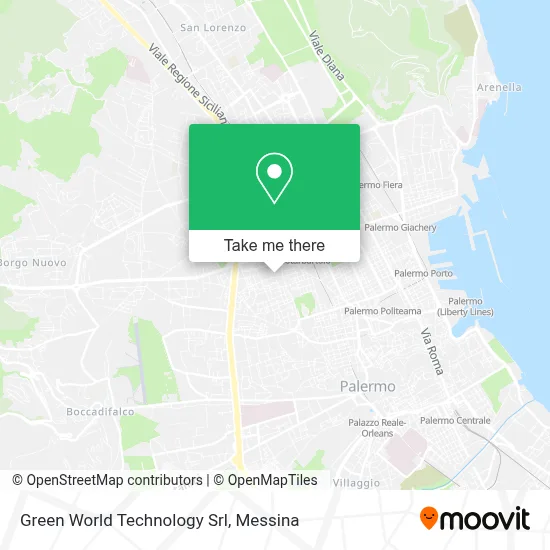 Green World Technology Srl map