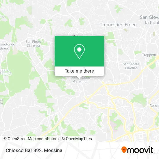 Chiosco Bar 892 map