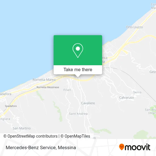 Mercedes-Benz Service map