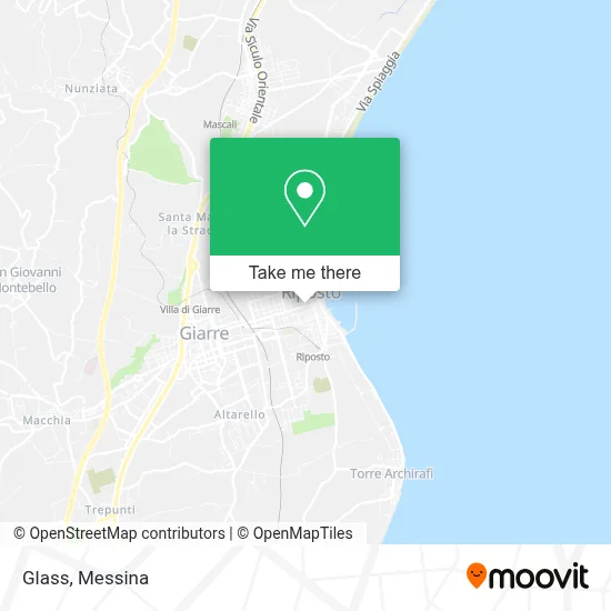 Glass map