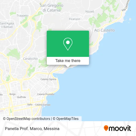 Panella Prof. Marco map