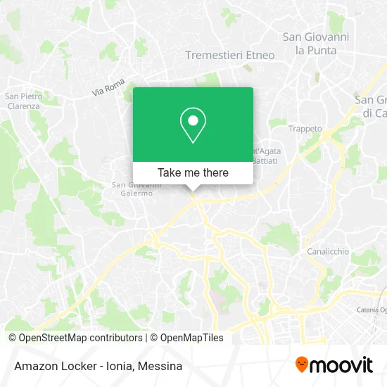 Amazon Locker - Ionia map
